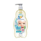 Uni Baby Natural Hypoallergenic Baby Shampoo & Body Wash - Gentle, Moisturizing, Dermatologically Tested - 23.69 fl oz