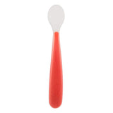 Chicco Baby Spoon - Soft Silicone Weaning Spoon for Babies 6 Months+, BPA-Free, Ergonomic Design
