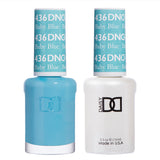 Baby Blue #436 - DND Gel Duo