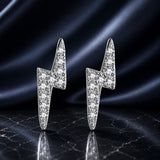 925 Sterling Silver Earrings with Pavé Setting CZ for Women