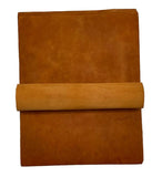 Whiskey Crazy Horse Cowhide – Distressed Wax/Oil Finish, 1.8–2.0 mm (4–5 oz) , Pre-Cut Leather Sheets (8.5" × 11")
