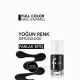 Flormar Full Color Extra Pigmented Nail Polish - High Pigmentation Nail Polish for Long-Lasting Color