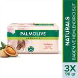 Palmolive Almond Bar Soap for Smooth Skin 3 x 90g