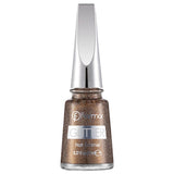 Flormar Glitter Semi-Sheer Shimmer Nail Polish GL40 Golden Orchid