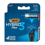 BIC Flex3 Shaving Razor - 3 Blade Titanium Razor for Men with Comfort Features