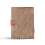 Handcrafted Vintage 4 Stone Leather Diary