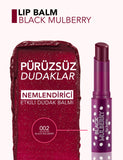Flormar Lip Balm 002 Black Mulberry Nourishing Tinted Balm