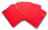 Red Natural Grain Deer-Tanned Cowhide –  Full Aniline Finish, 1.1–1.3 mm (3 oz), Pre-Cut Leather Sheets (8.5" × 11")