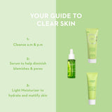 Lumene Sebum Balancing Clay-Based Foaming Facial Cleanser for Oily & Blemished Skin - Paraben-Free, pH Balanced - 4.23 fl oz