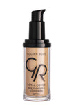 Golden Rose Total Cover 2in1 Foundation & Concealer - Shade 21 | Lightweight Formula