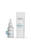 The Purest Solutions Intensive Hydration Skincare Set - Hyaluronic Acid Serum & Ceramide Moisturizing Cream for Dry Skin