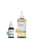 The Purest Solutions Skincare Set for Oily Skin - Pore Tightening Serum & Oil Control Toner with Niacinamide & Salicylic Acid