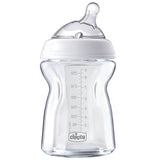 Chicco Natural Feeling 250ml Baby Bottle - Angled Nipple Design for Newborns & Infants