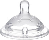 Chicco Natural Feeling Baby Bottle Nipple for 4 Months+ - Flexible, Comfortable, and Natural Feeding Experience