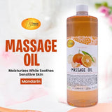Massage Oil 32oz - Mandarin | Mani Pedi Body