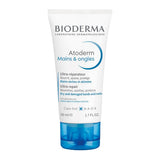 Bioderma Atoderm Hand and Nail Cream 50ml - Moisturizing & Nourishing Hand Cream for Dry Hands & Nails