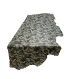 Granite Camouflage Natural Grain Chrome-Tanned Cowhide – Italian Foil Finish, 1.1–1.3 mm (3 oz), ~20 Sq Ft