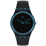 Swatch Men's Originals Monthly Drops Minimal Line Blue