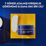 Nivea Q10 Wrinkle Reducing Night Cream 50ml - Advanced Formula | Anti-Aging