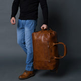 Harbor Leather Trolly Carry-On