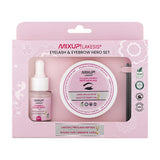 Mixup. Lakesis Eyebrow and Eyelash Serum Set - Strengthens, Nourishes, and Shapes Brows and Lashes
