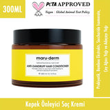 Maruderm Anti-Dandruff Hair Cream 300ml - Nourishing Tea Tree Oil for Scalp Care