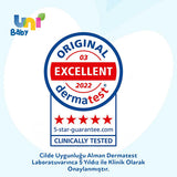 Uni Baby Natural Hypoallergenic Baby Shampoo & Body Wash - Gentle, Moisturizing, Dermatologically Tested - 23.69 fl oz