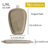 Tongue Pad -  Microfiber Velour with Memory Foam - 1 Pair