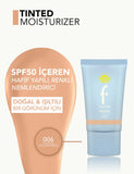 Flormar Sun Lovers Tinted Moisturizing Sunscreen SPF50 40ml