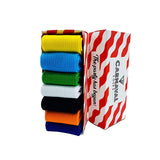 Carnaval Colorful Socks Set - 7 Pairs, Comfortable Casual Athletic Footwear for Men & Women