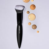Mixup Professional 3D Kabuki Makeup Brush - Vegan, Cruelty-Free Foundation Brush for Liquid, Cream, and Powder Products