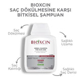 Bioxcin Botanical Shampoo for Hair Loss - Hypoallergenic, Paraben-Free, 10.14 fl oz