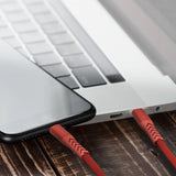 Nautica C400 Type-C Red Charging Cable 1m