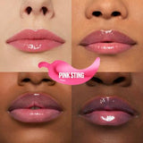 Maybelline Lifter Plump Lip Gloss - Non-Sticky, Chili Pepper Extract, Pink Sting Shade