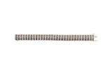 10K Yellow Gold 10-1/3 Cttw Alternating Coco Color and White Diamond 5 Row Tennis Bracelet (Brown/H-I Color, SI1-SI2 Clarity) - Size 7.25