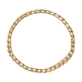 10K Yellow Gold 4.0 Cttw Diamond S-Link Bracelet