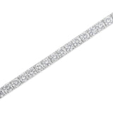IGI Certified 5.0 Cttw Cut Diamond 14K White Gold Classic 7â€ Tennis Bracelet (H-I Color, I1-I2 Clarity)