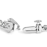 925 Sterling Silver 1.0 Cttw Diamond Tennis Bracelet