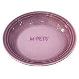 M-Pets Petjoy Flatty Ceramic Pet Bowl Pink 500ml