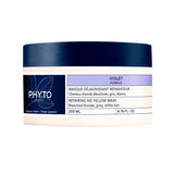 Phyto Purple Hair Mask - Neutralize Brassy Tones, Natural Care for Blonde, Grey, White Hair