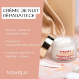 Mavala Hand Care Repairing Night Cream - Intense Hydration for Dry Hands