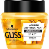 Gliss Split Hair Miracle Hair Care Mask - 300ml - Repairs Damaged Hair & Nourishes Intensely
