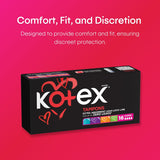 Kotex Super Tampons - 16 Count | Comfortable Protection