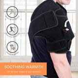 Gel Ice Shoulder Brace with Hot/Cold Compression