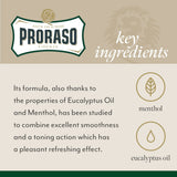 Proraso Shaving Cream - Menthol & Eucalyptus | 5.2 oz