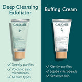 Caudalie Deep Cleansing Exfoliating Cream 75ml - Gentle Exfoliation for Sensitive Skin