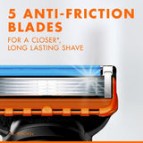 Gillette Fusion Replacement Razor Blades - 4 Count | Comfort Shaving