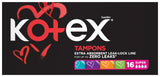 Kotex Super Tampons - 16 Count | Comfortable Protection