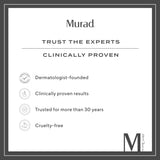 Murad Exfoliating Facial Cleanser with AHA/BHA - Gentle Face Peeling for Smoother Brighter Skin, 6.76 fl oz
