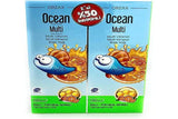 Ocean Multi Vitamin Syrup for Kids and Adults - Honey & Orange Flavored Dietary Supplement with Omega-3